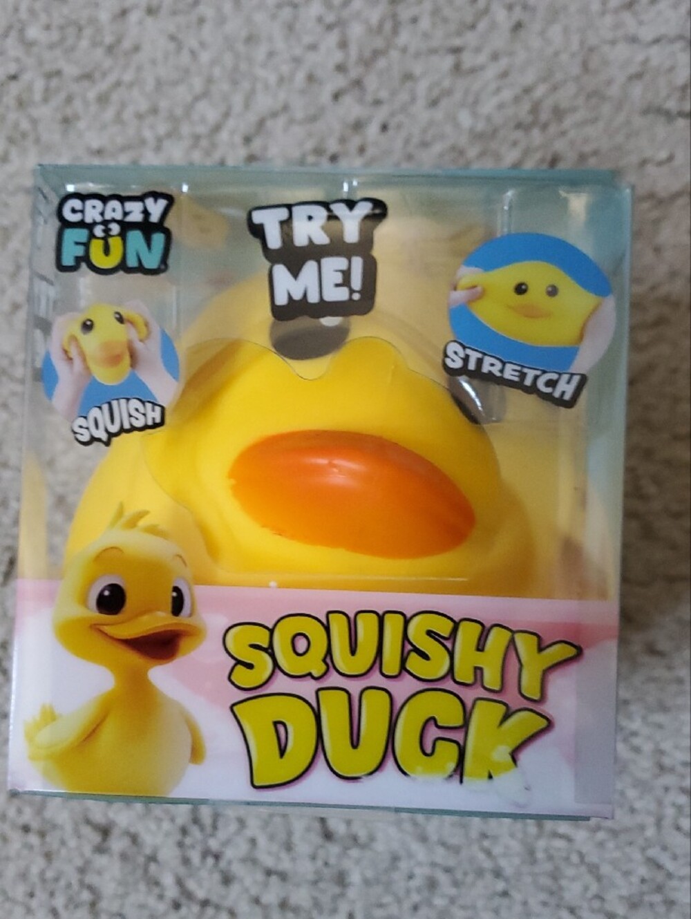 RMS Squishy Duck Toy - Yellow